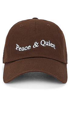 Museum of Peace and Quiet Wordmark Dad Hat in Clay from Revolve.com | Revolve Clothing (Global)