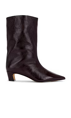 Steve Madden Lytton Boot in Burgundy Patent from Revolve.com | Revolve Clothing (Global)
