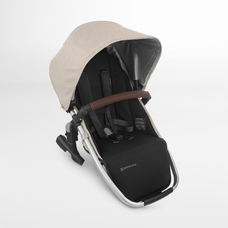 UPPAbaby RumbleSeat V2 Off-White Baby Stroller Seat | Crate & Kids | Crate & Barrel