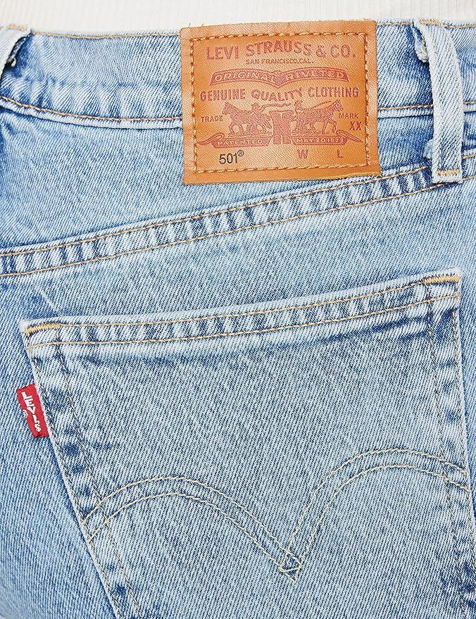 Levi's 501 Crop Women's Jeans, Samba Tango Surge, 32W / 26L | Amazon (UK)