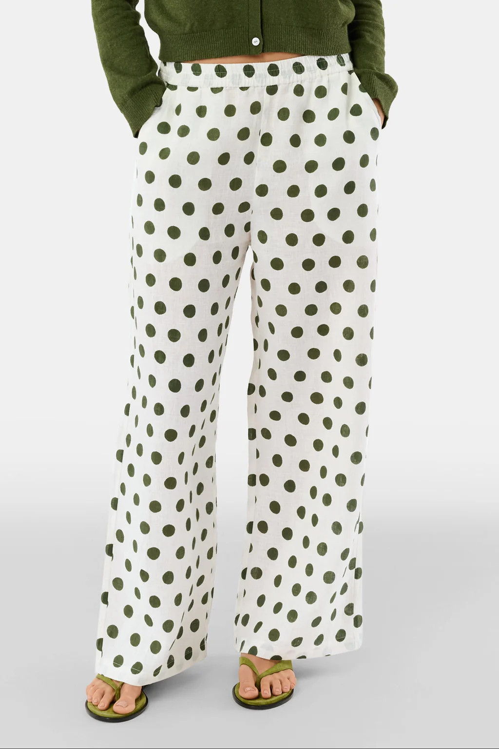 Polka Dot Kaylee Pant | Roller Rabbit