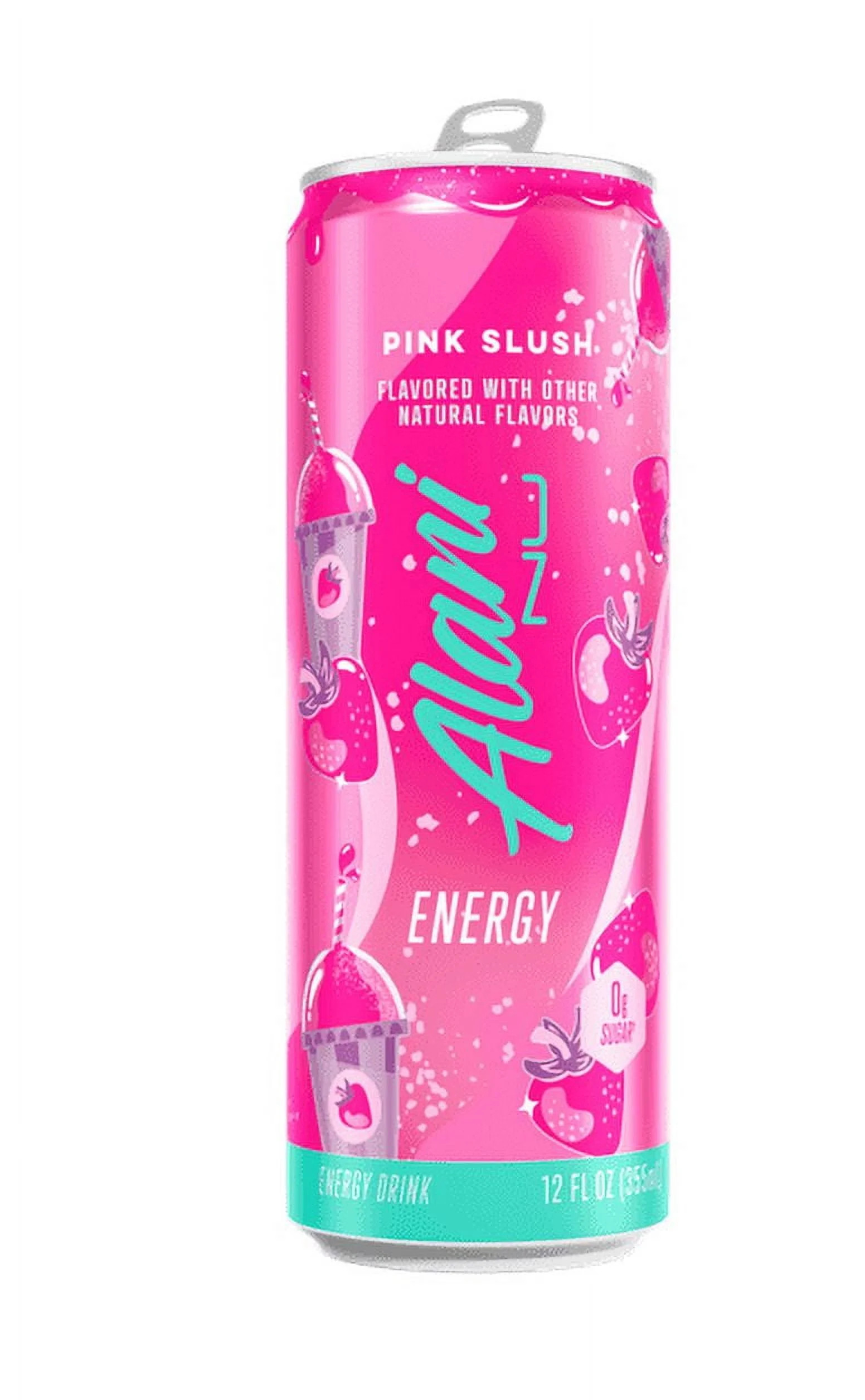 Alani Nu Sugar Free Energy Drink, Pink Slush, 12 fl oz, Can, 200mg Caffeine | Walmart (US)