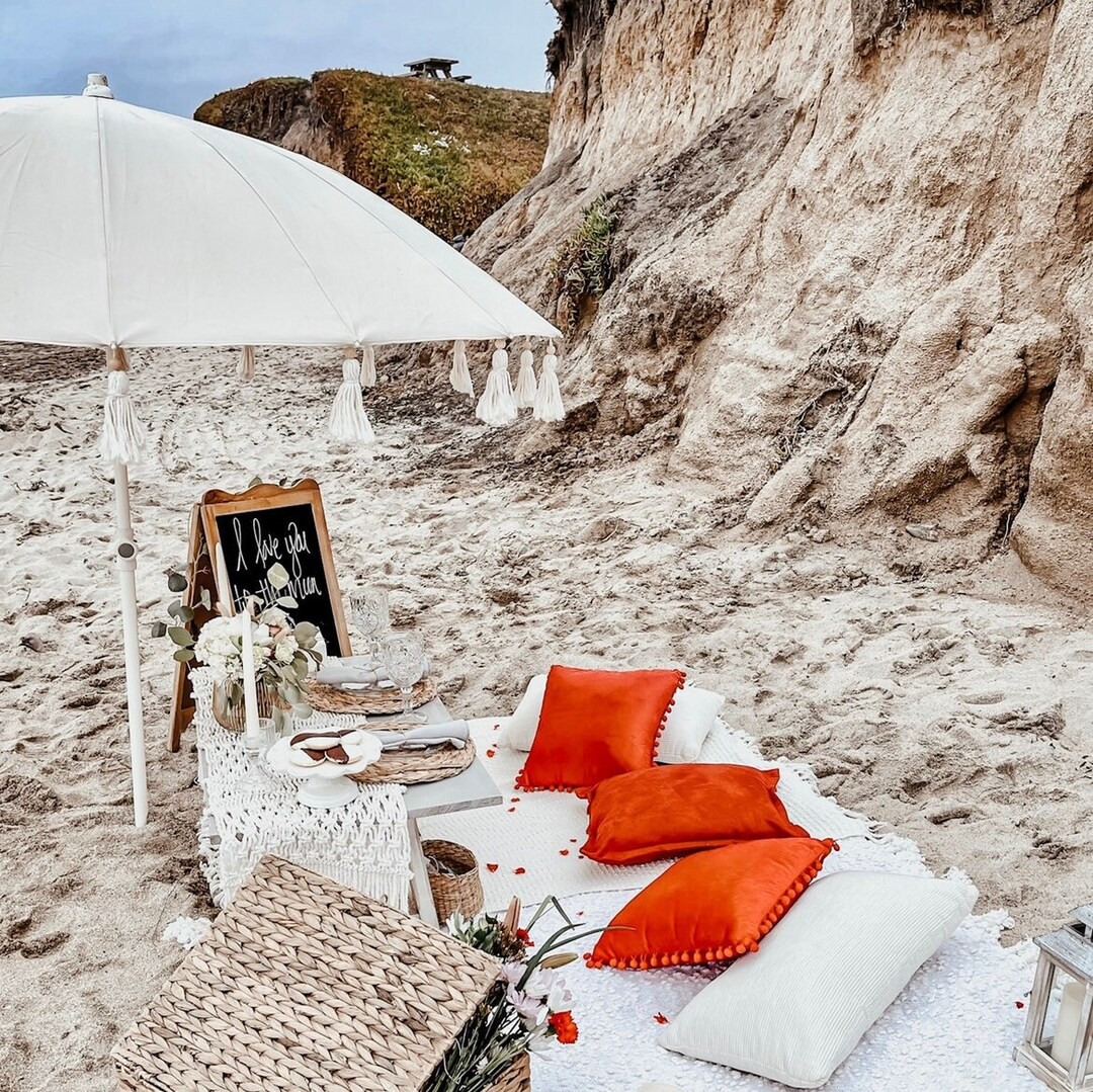 Fringe / Boho / Tassels / Patio / Beach / Bali Umbrella - Etsy | Etsy (US)