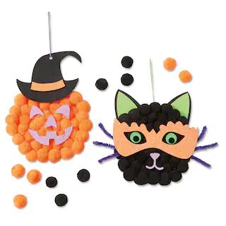 Halloween Pom Pom Character Kit by Creatology™ | Michaels | Michaels Stores