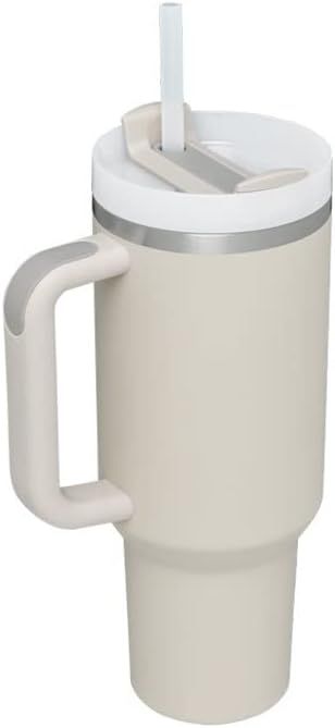 40oz Tumbler with Handle,Stanle Logo Cup with Straw,Travel Coffee Mug,Stanleys Cups Stainless Ste... | Amazon (UK)