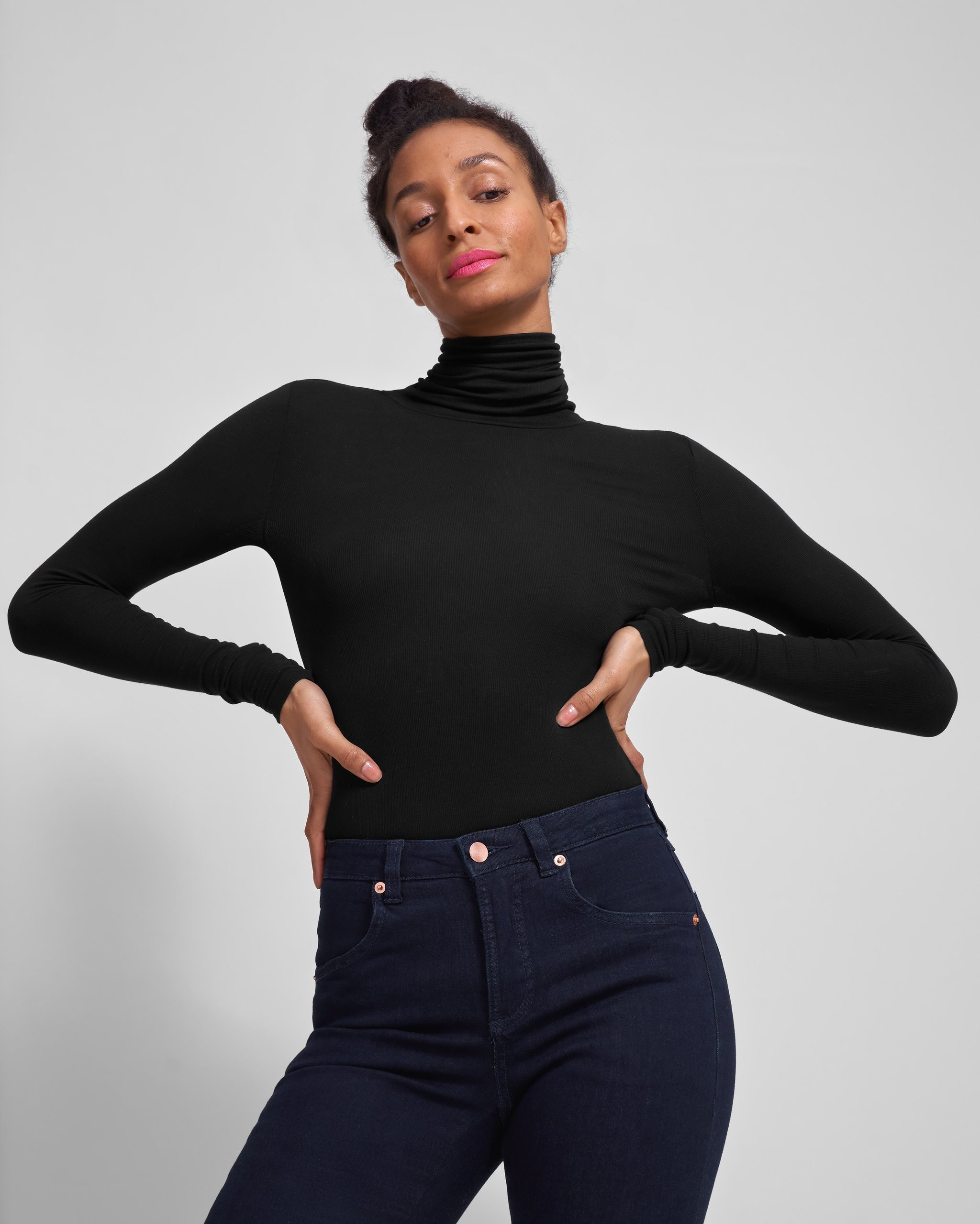 Foundation Turtleneck - Black | Universal Standard