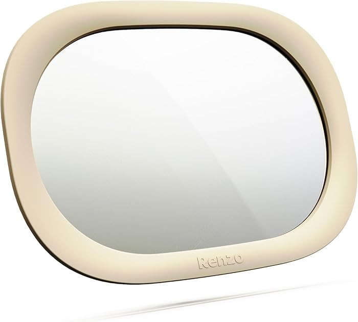 Renzo Baby Car Mirror - Rear Facing Car Seat Mirror for Infants - Extra Large, Shatter-Resistant,... | Amazon (US)