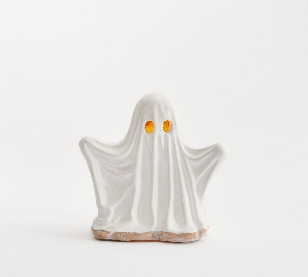 Handcrafted Ceramic Ghost, Short, White | Pottery Barn (US)