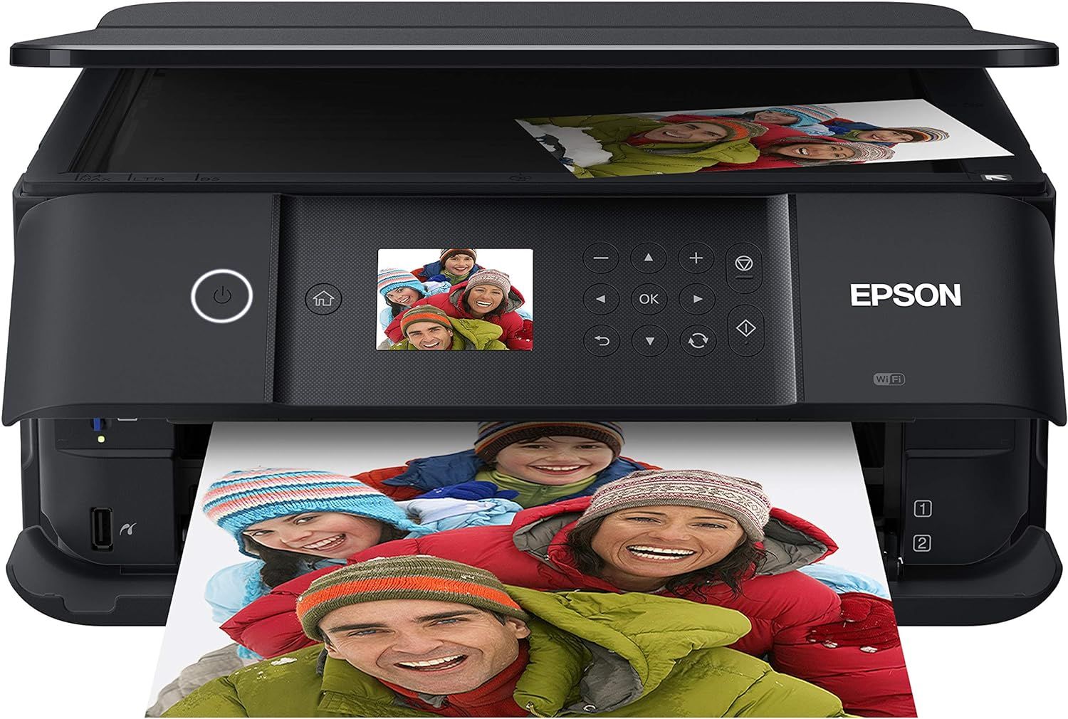 Epson Expression Premium XP-6100 Wireless Color Photo Printer with Scanner and Copier, Black, Med... | Amazon (US)