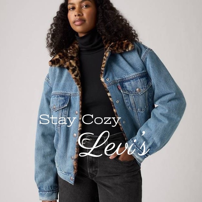 Levi’s 90s Fur Trucker Jacket will keep you warm and cozy! Love the leopard print faux fur lining and collar!🍂

#LTKover50style #LTKstyletip #LTKfall