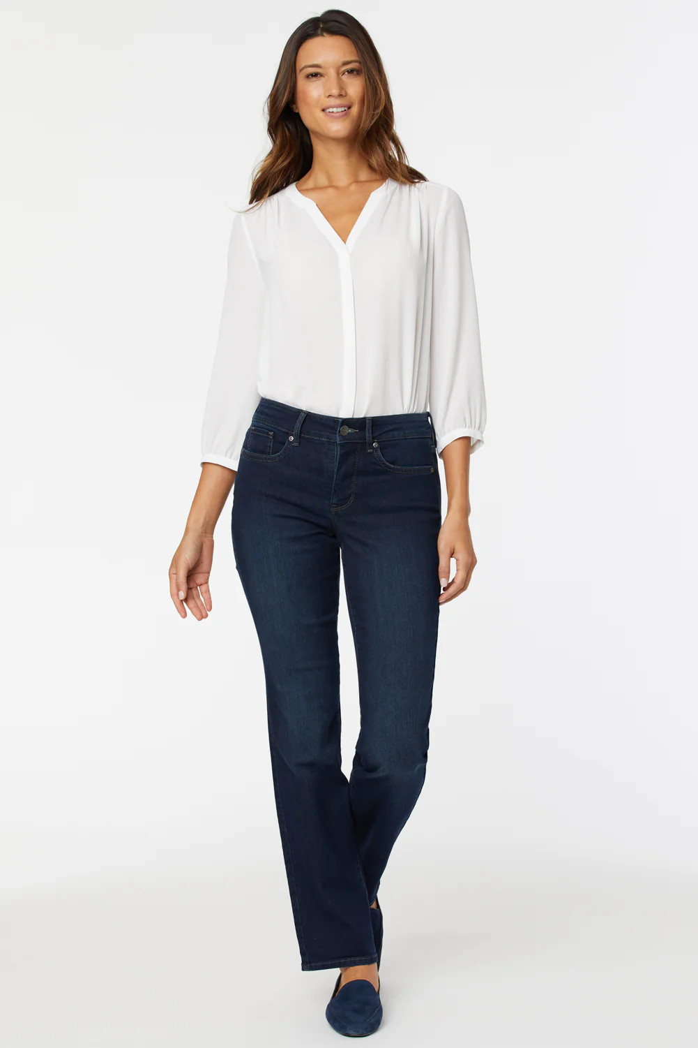 Marilyn Straight Jeans - Burbank Wash | NYDJ