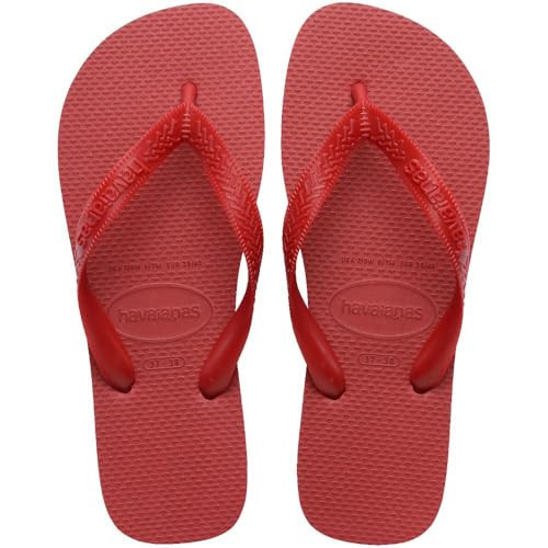 Havaianas Unisex's Top Flip Flops, Red, 43226 | Amazon (US)