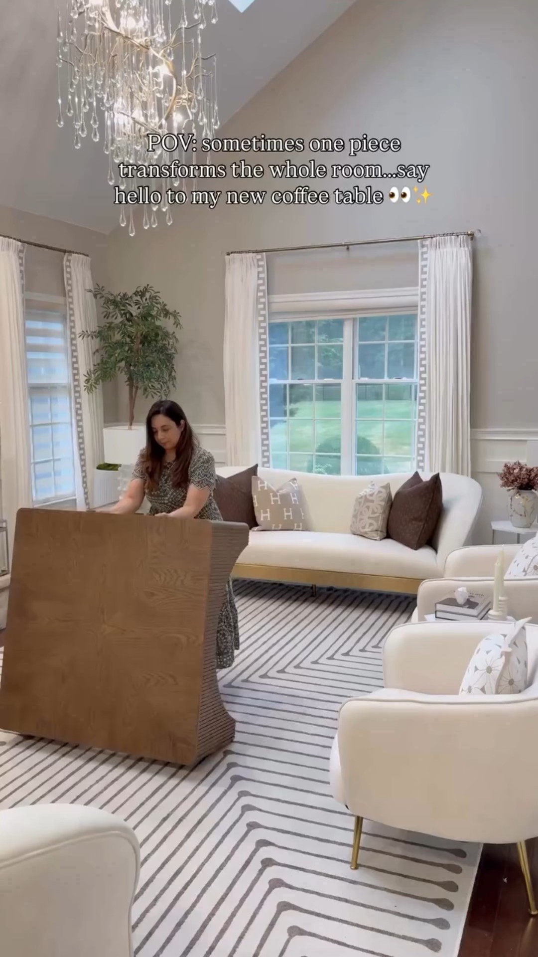 Pov: sometimes one piece transforms the whole room...instantly! it's affordable, durable, and absolutely stunning! The designer look instantly elevated my family without the hefty price tag! Stylish, sturdy, and totally worth the hype!👌🏼 
Also I have started to sprinkle some fall decor here and there even though it doesn't feel like fall at all 🥹
@wayfair 
#wayfairfinds
Home inspiration 
Designer looks for less 
Viral Amazon finds I don't regret buying 
Elevate your space 
Amazon favorites 
Fall decor



#liketkit #LTKHome #LTKSaleAlert #LTKSeasonal
@shop.ltk
https://liketk.it/5pWv8

#LTKStyleTip #LTKU #LTKHome