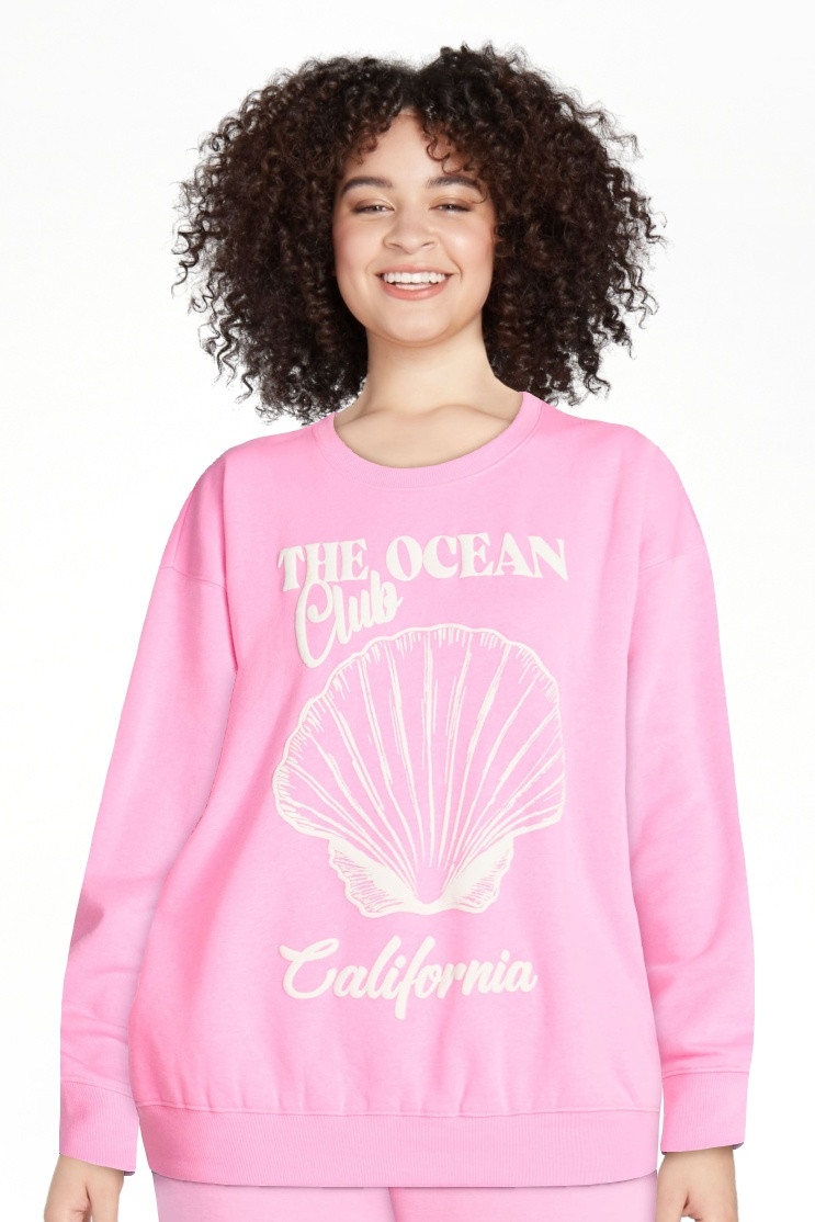 No Boundaries Graphic Crewneck Sweatshirt, Women's and Women's Plus Sizes XXS-4X | Walmart (US)