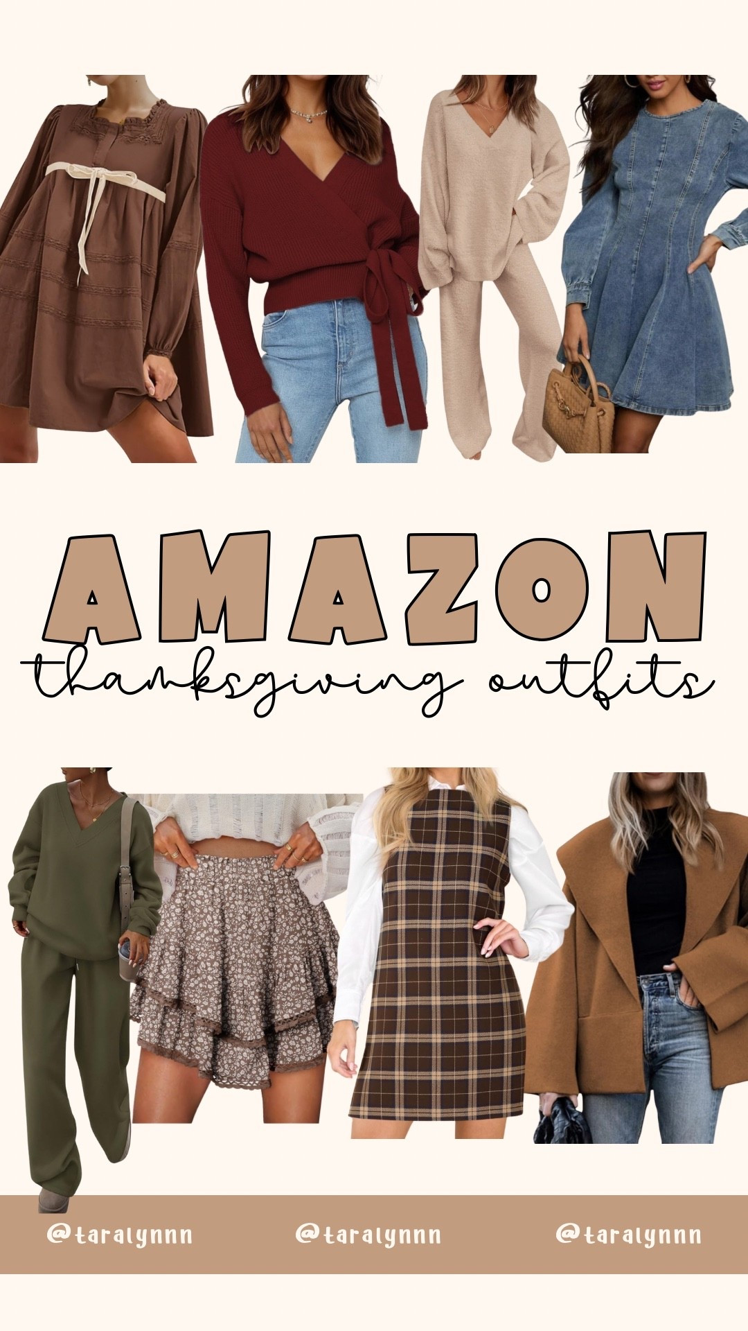 Amazon Thanksgiving Outfit Ideas 🦃

#amazon #thanksgiving #thanksgivingoutfits #fall #falloutfit #sweater #dress #skirt #holiday #holidayoutfit #amazonoutfit 

#LTKStyleTip #LTKHoliday #LTKFindsUnder50