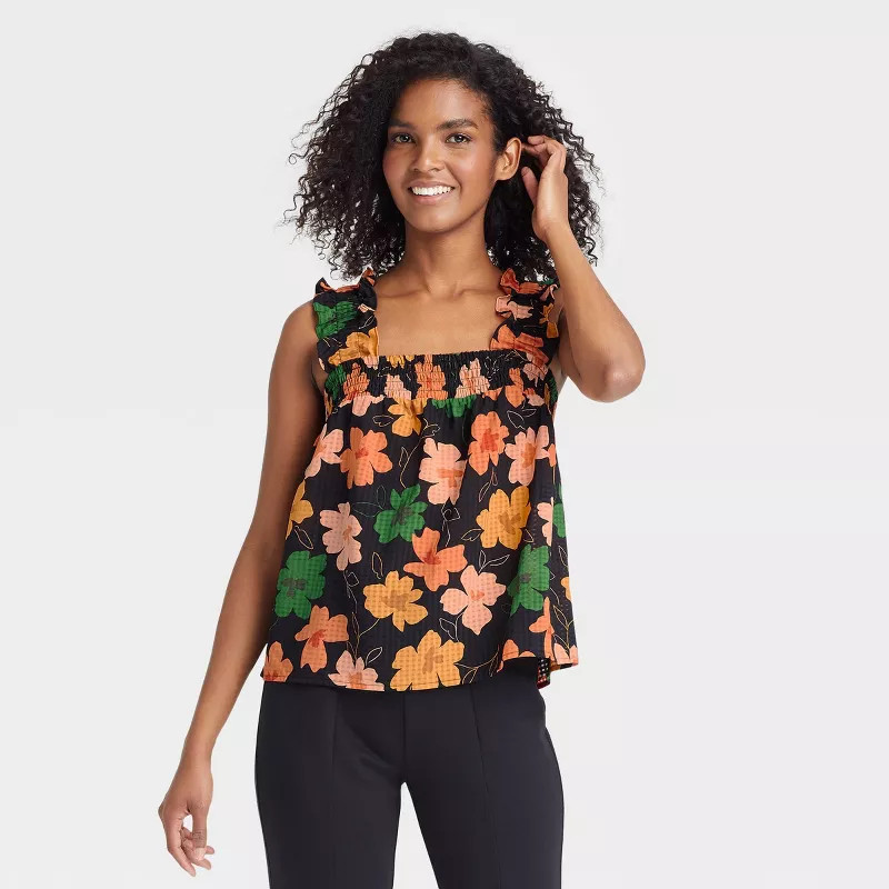 Women's Ruffle Tank Top - Who What Wear™ | Target