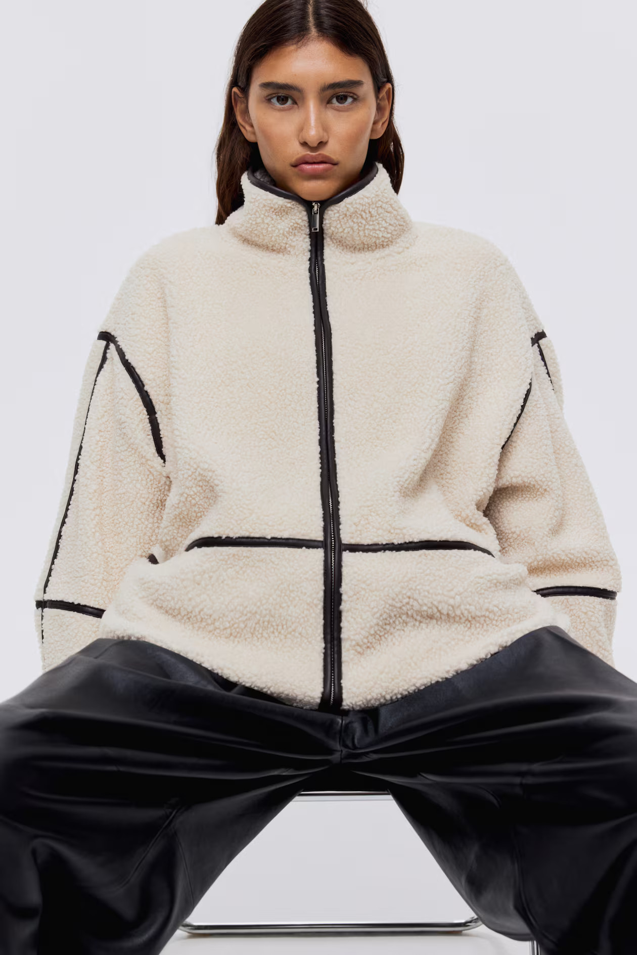 Teddy jacket | H&M (UK, MY, IN, SG, PH, TW, HK)