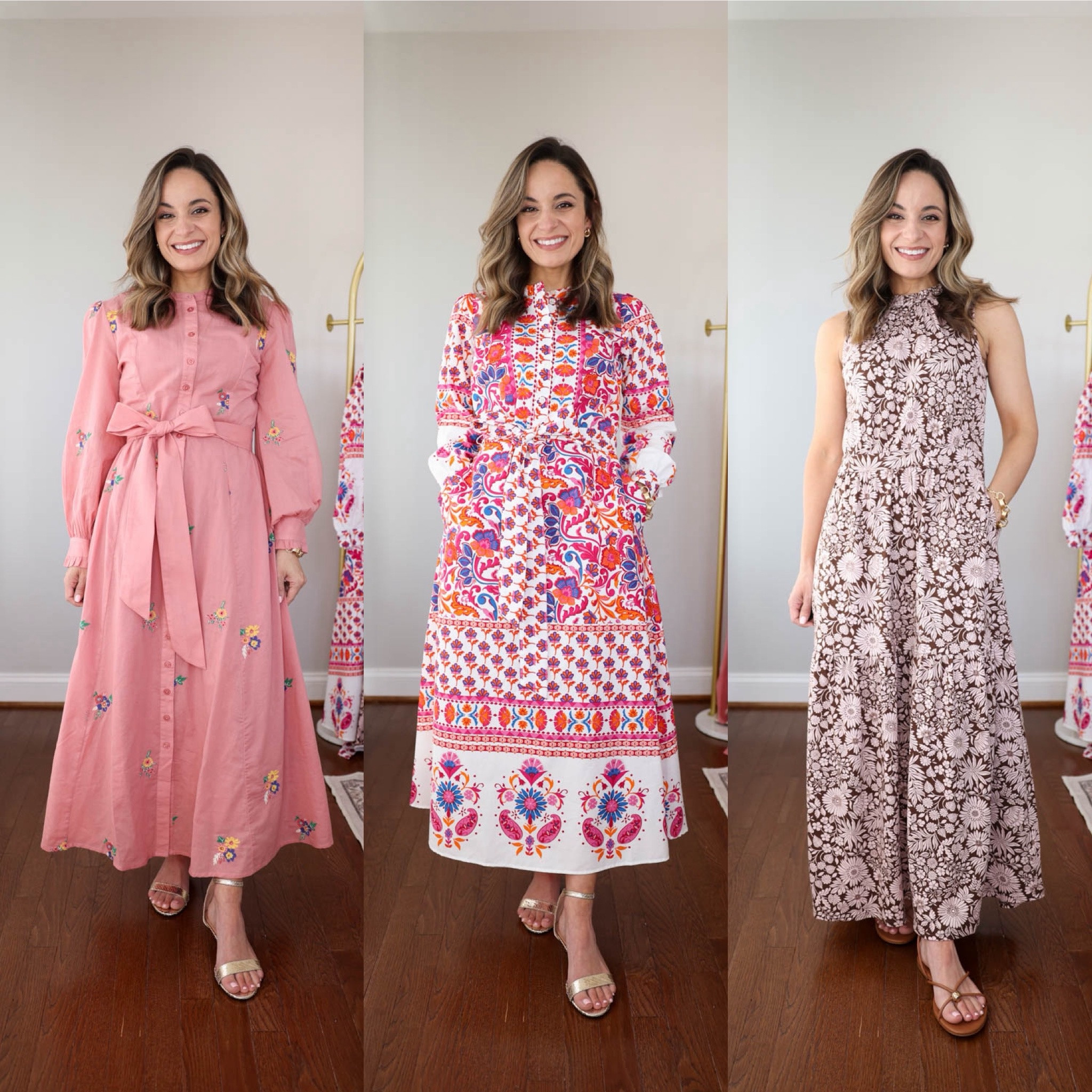 Five statement dresses from @boden shown unaltered on my petite 4’10’ frame! #bodenpartner 

Camalie Jersey Maxi Dress: Petite 0 - runs large, recommend a size down
Smocked Jersey Midi Dress: Petite 0 
Ruffle Bodice Shirt Dress: Petite 0 
Ava Cotton Midi Dress: Petite 0 
Embroidered Shirt Dress: Petite 0 


#LTKPetite