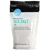 Amazon Brand - Happy Belly Sea Salt, Fine Ground, 16 Ounces | Amazon (US)