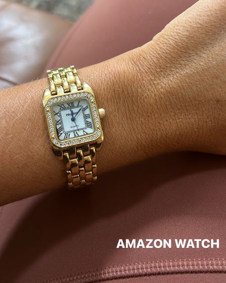 Amazon affordable gold watch under $100 

#LTKunder100 #LTKtravel #LTKworkwear