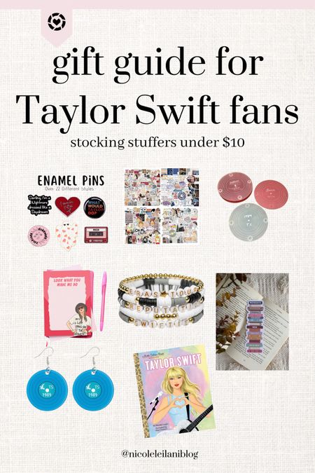 Gift guide for Taylor Swift fans under $10 or stocking stuffers 

#LTKGiftGuide #LTKfindsunder50 #LTKHoliday