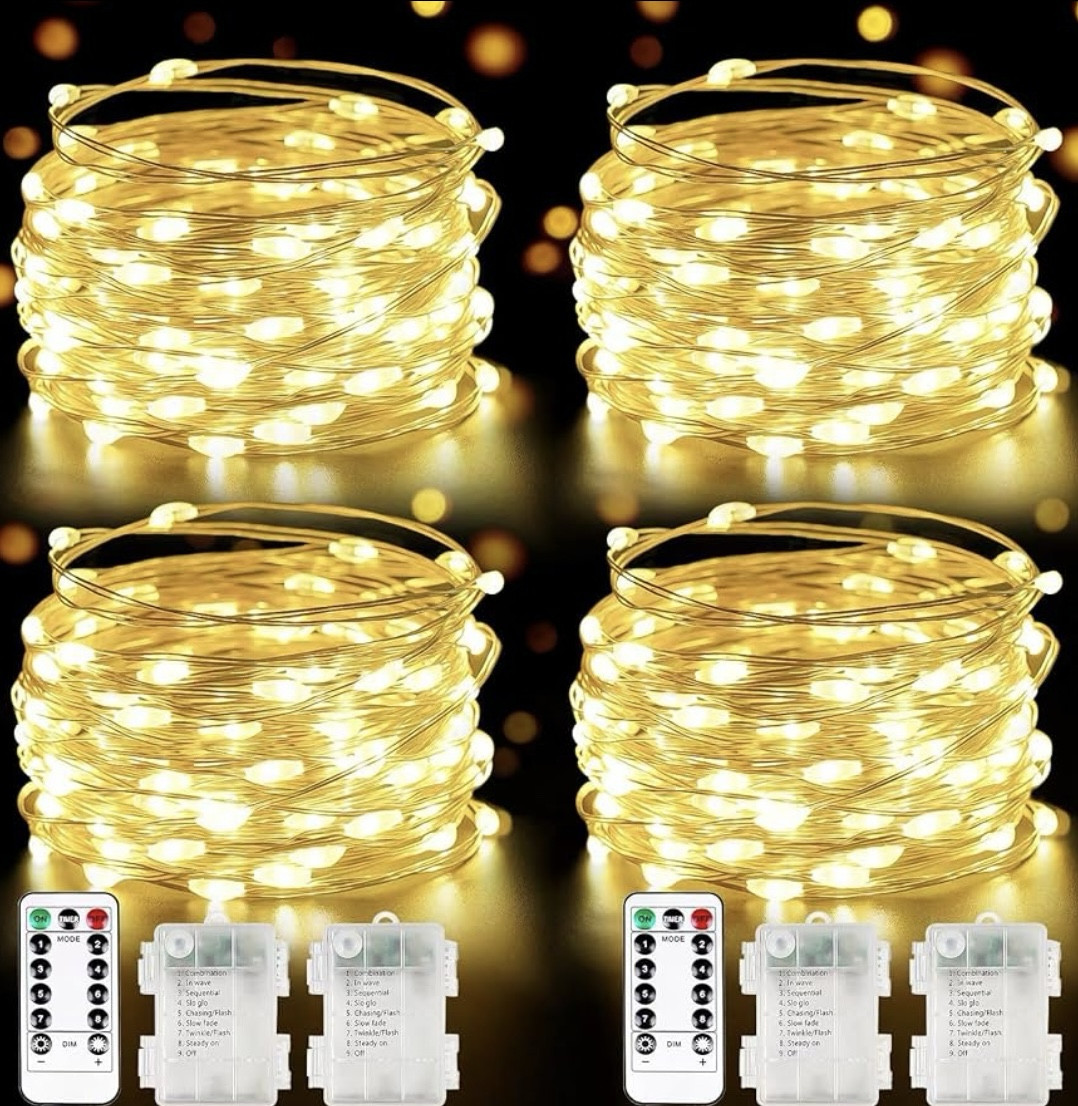 Amazon twinkle lights ✨

Great twinkle lights to add to garland, wreaths etc.

On sale for Black Friday

#amazondeals #blackfridaydeals 

#LTKSaleAlert #LTKCyberWeek #LTKHoliday