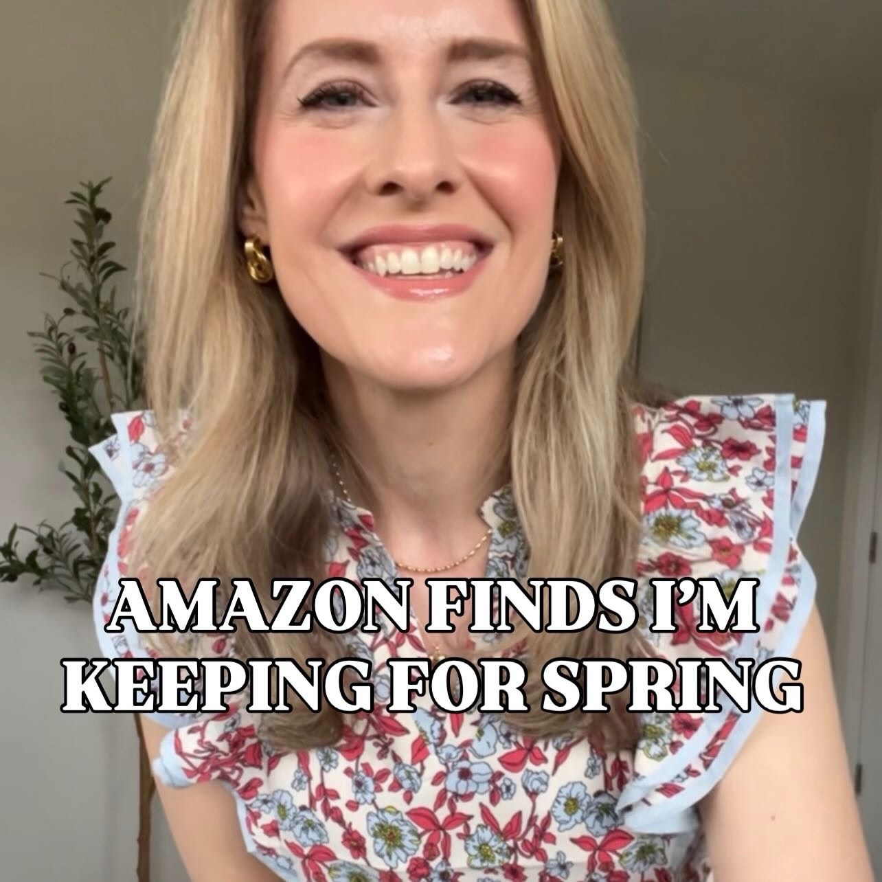 Amazon spring finds! These are all good for the price except I see the skirt and short sleeve shirt set has gone up to $50, so I’d wait for a sale (it’s cute but cheap polyester). I went up a size to a medium in each of these items so I’d recommend sizing up too. Floral appliqué is coming off the sweater. Blue shirt dress you can’t button the armholes. The sweaters are great and so is this ruffle top! #amazonfinds 

#LTKOver40