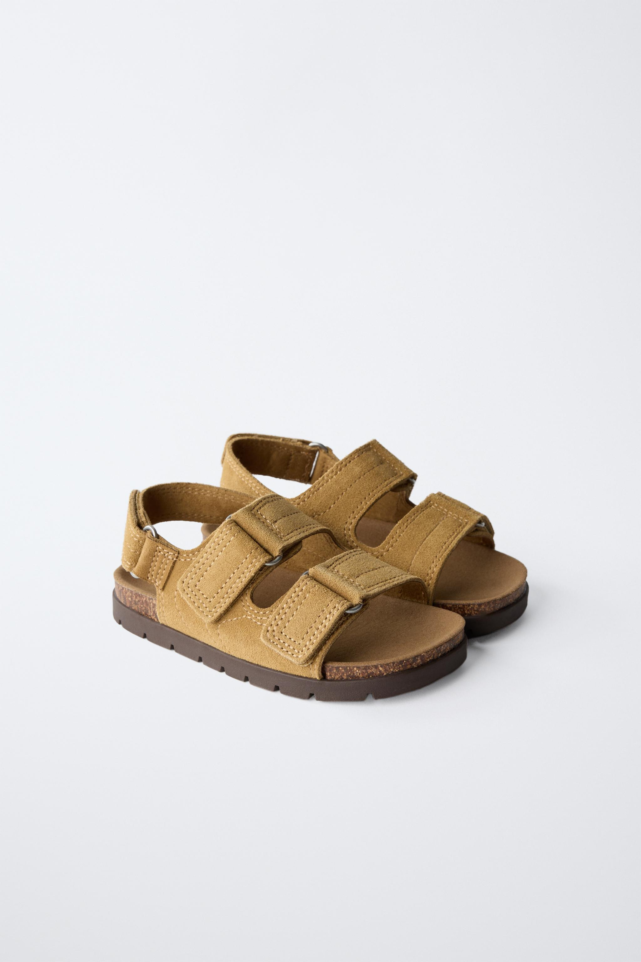 LEATHER SANDALS | Zara US