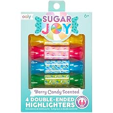 Amazon.com: Sugar Joy Scented Double-Ended Highlighters (Set of 4) : Office Products | Amazon (US)