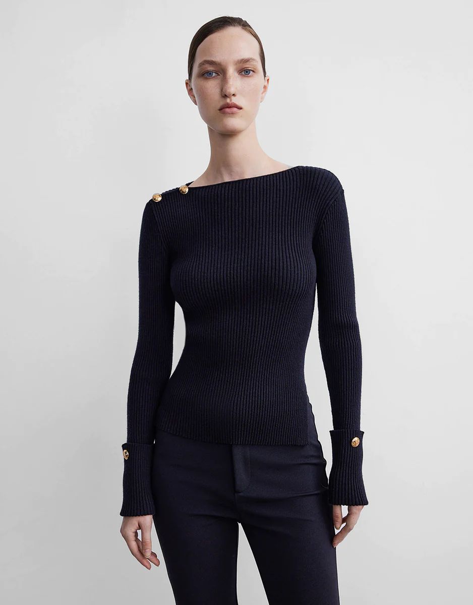 Rib Knit Sweater | Urban Revivo