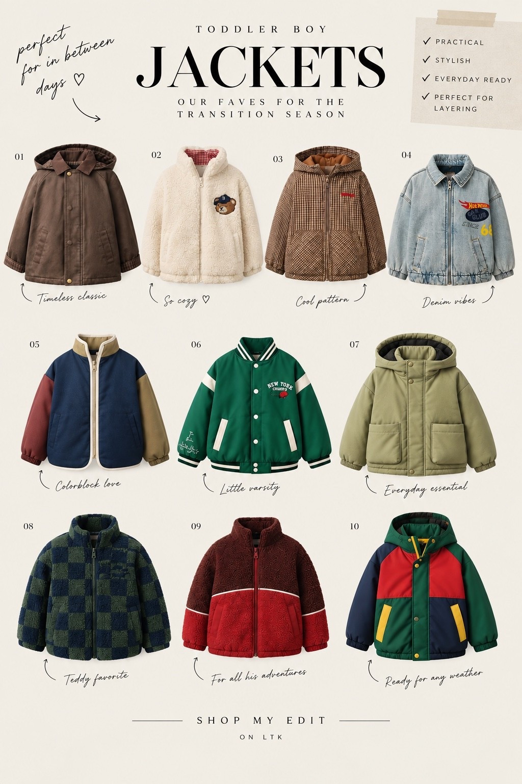 Cute jackets for fall boyedition

#LTKdeutschland #LTKkids #LTKautumn