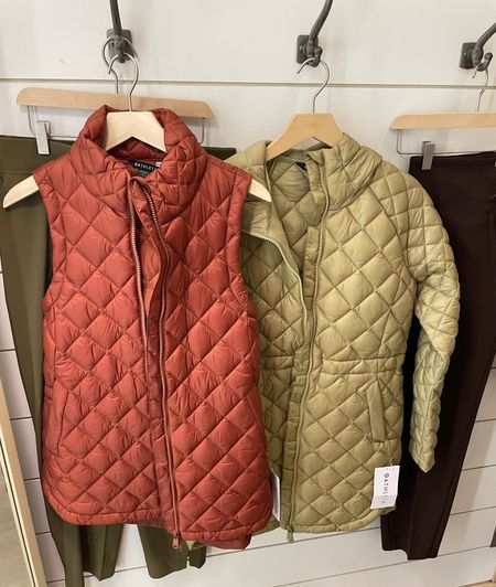 Athleta for autumns, fall Athleta, quilted coat, quilted vest, brown pa ts, travel pants, brown work pants, green Brooklyn pants, mom style, oranges, chartreuse. House of Colour autumn 

#LTKover40 #LTKSeasonal #LTKmidsize