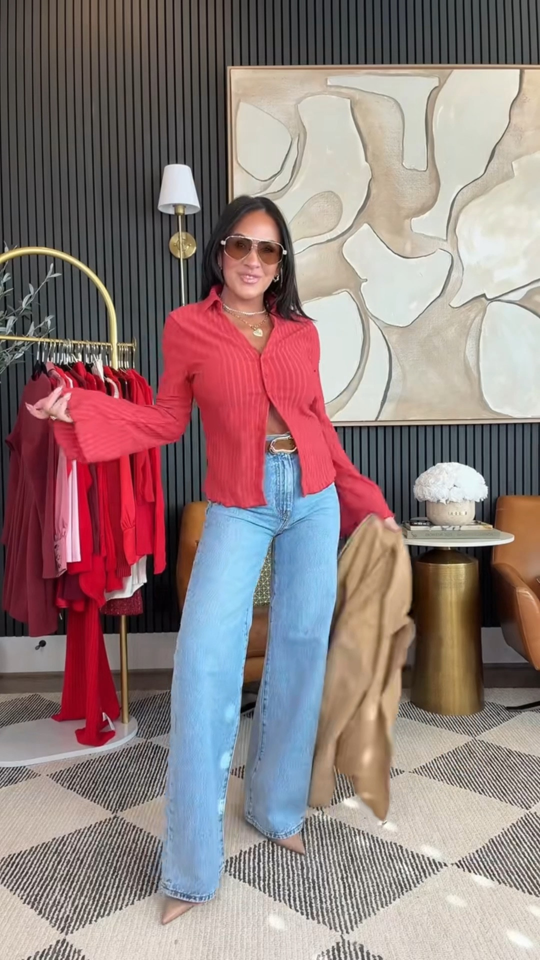 Babes… this Amazon outfit is the definition of easy + put together ✨

The lightweight button-up layered with a cozy jacket and relaxed denim is one of those looks that just works.
Perfect for errands, lunch dates, travel days, or when you want to feel styled without trying too hard. 

5’2” | 130 lbs | 25” waist | 34DD | wearing XS

#AmazonFashion #PetiteFashion #Over40Style #EverydayOutfits #CasualChic

#LTKgrwm #LTKOver40 #LTKPetite