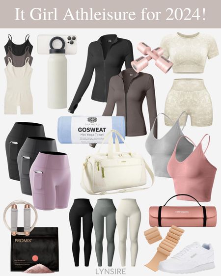 Elevate your fit wardrobe with these athleisure style items! Affordable finds, and must-have workout accessories. #newyear #selfcare 2024

#LTKfindsunder50 #LTKfitness #LTKfindsunder100