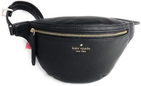Kate Spade Jackson Belt Bag Pebble Leather Black Fanny Pack | Amazon (US)