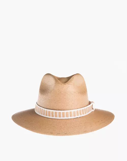 ASN Straw Maya Panama Hat | Madewell