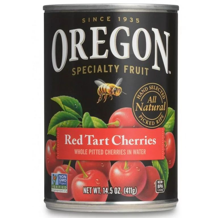 Oregon Fruit Red Tart Cherries in Water, 14.5 oz Can - Walmart.com | Walmart (US)