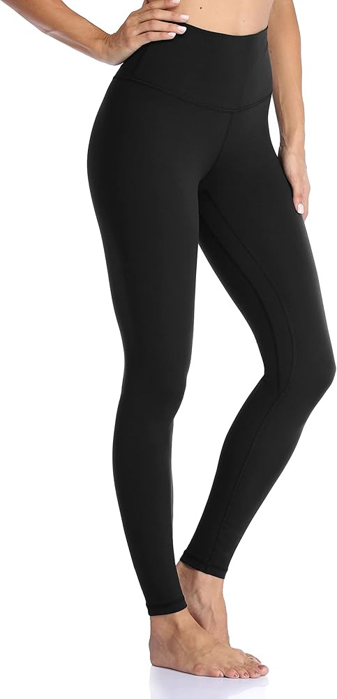 Colorfulkoala Women's High Waisted Tummy Control Workout Leggings 7/8 Length Ultra Soft Yoga Pants | Amazon (US)