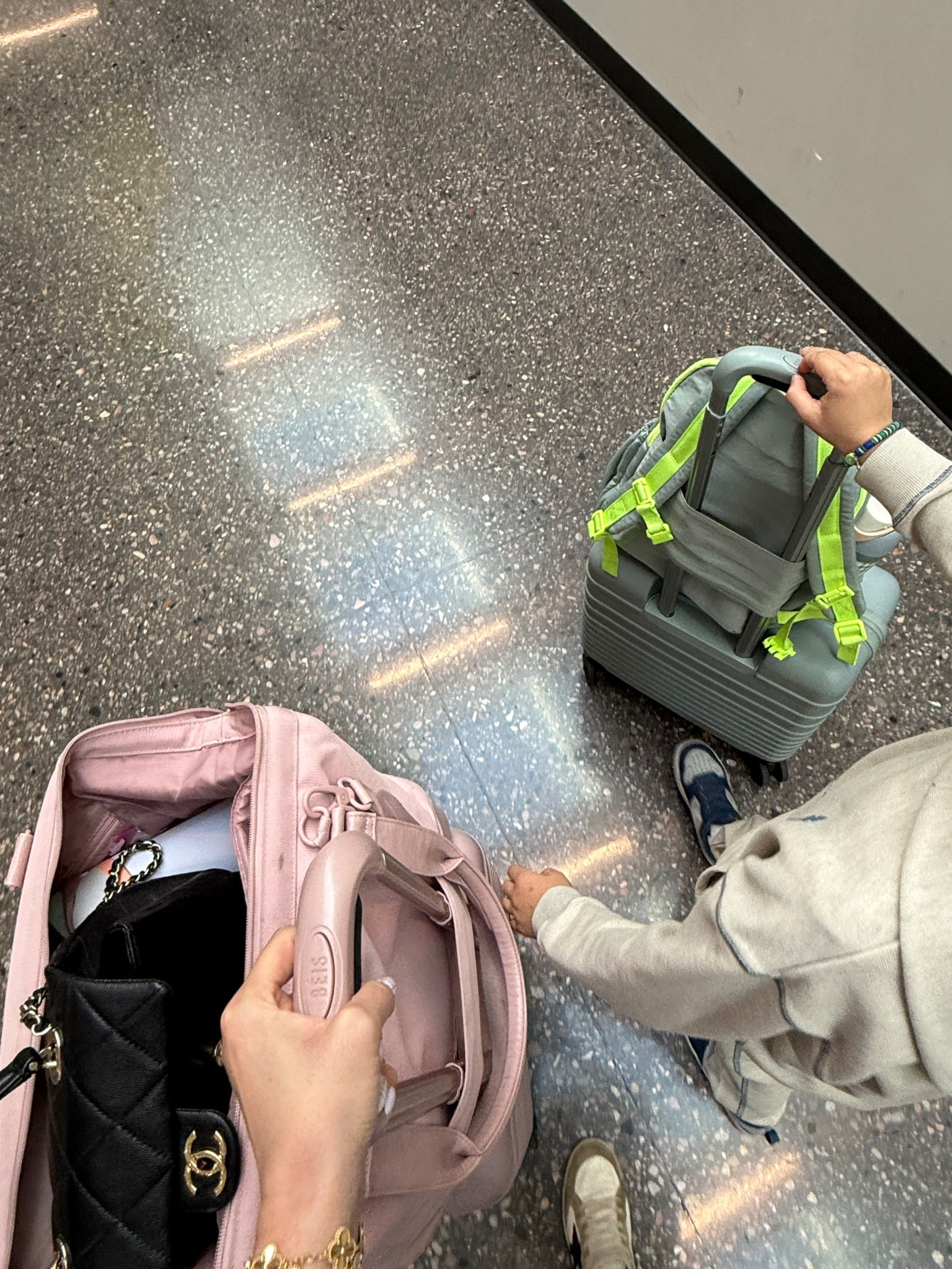 Travel day! Our bags + a new kid drop by the brand Matt uses and I have my eye on them. They look a little bigger and are so cute! 

#LTKTravel #LTKKids