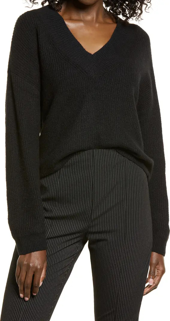 Open Edit Rib Stitch Sweater | Nordstrom | Nordstrom