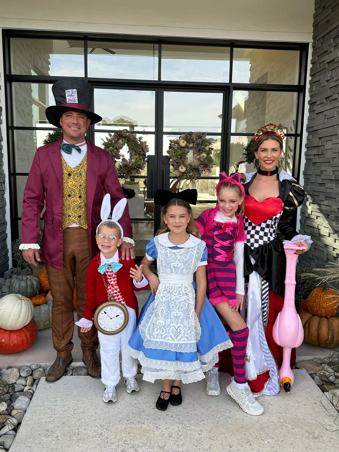 DIY Queen of Hearts and Mad Hatter Alice and Wonderland Costumes