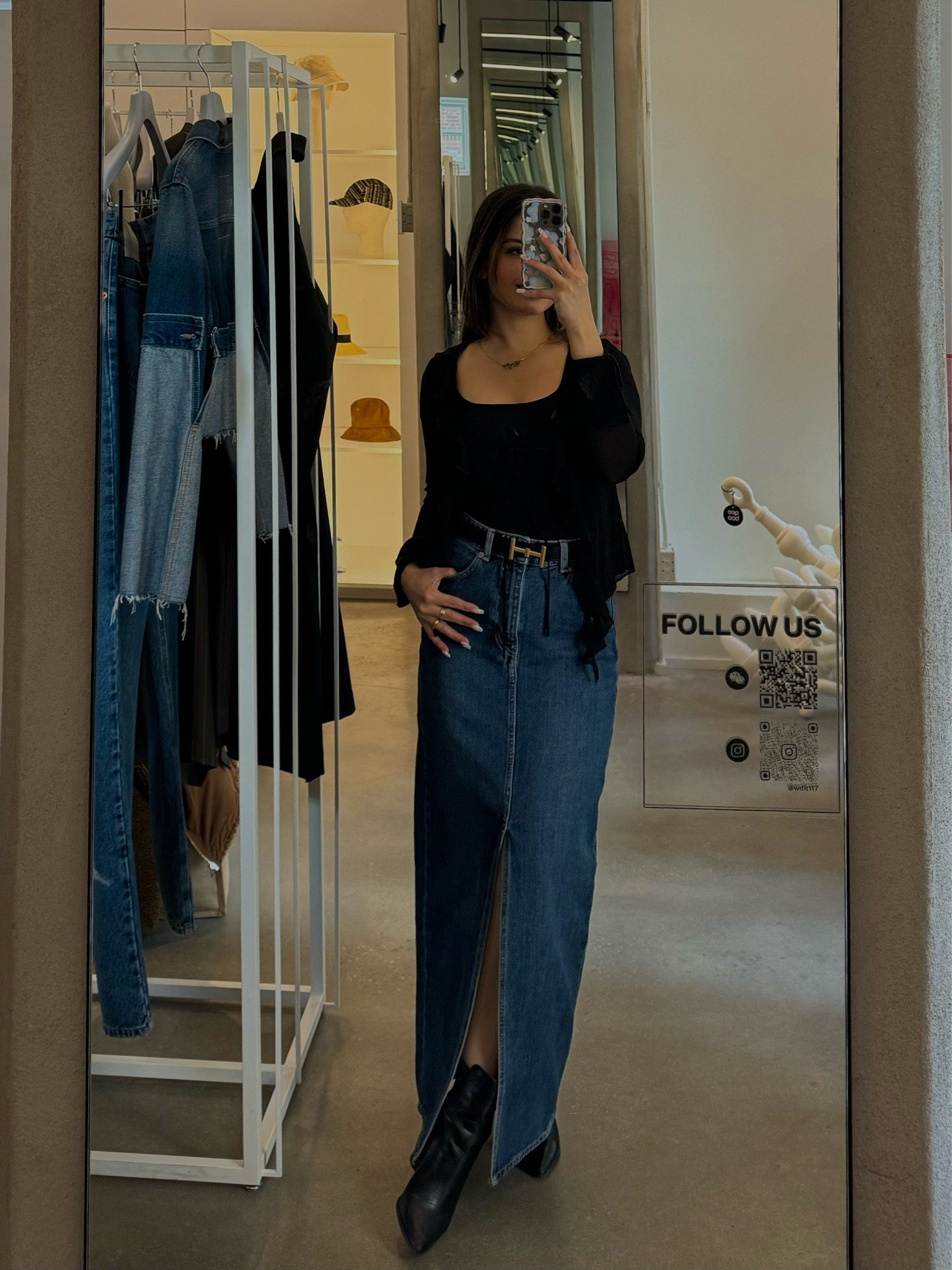 Denim skirts>>> ♠️ 

#LTKstyletip #LTKSeasonal #LTKfindsunder100