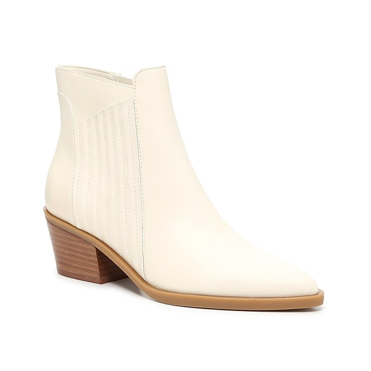 Dolce Vita Salome Bootie | Women's | Off White Synthetic | Size 7.5 | Boots | DSW