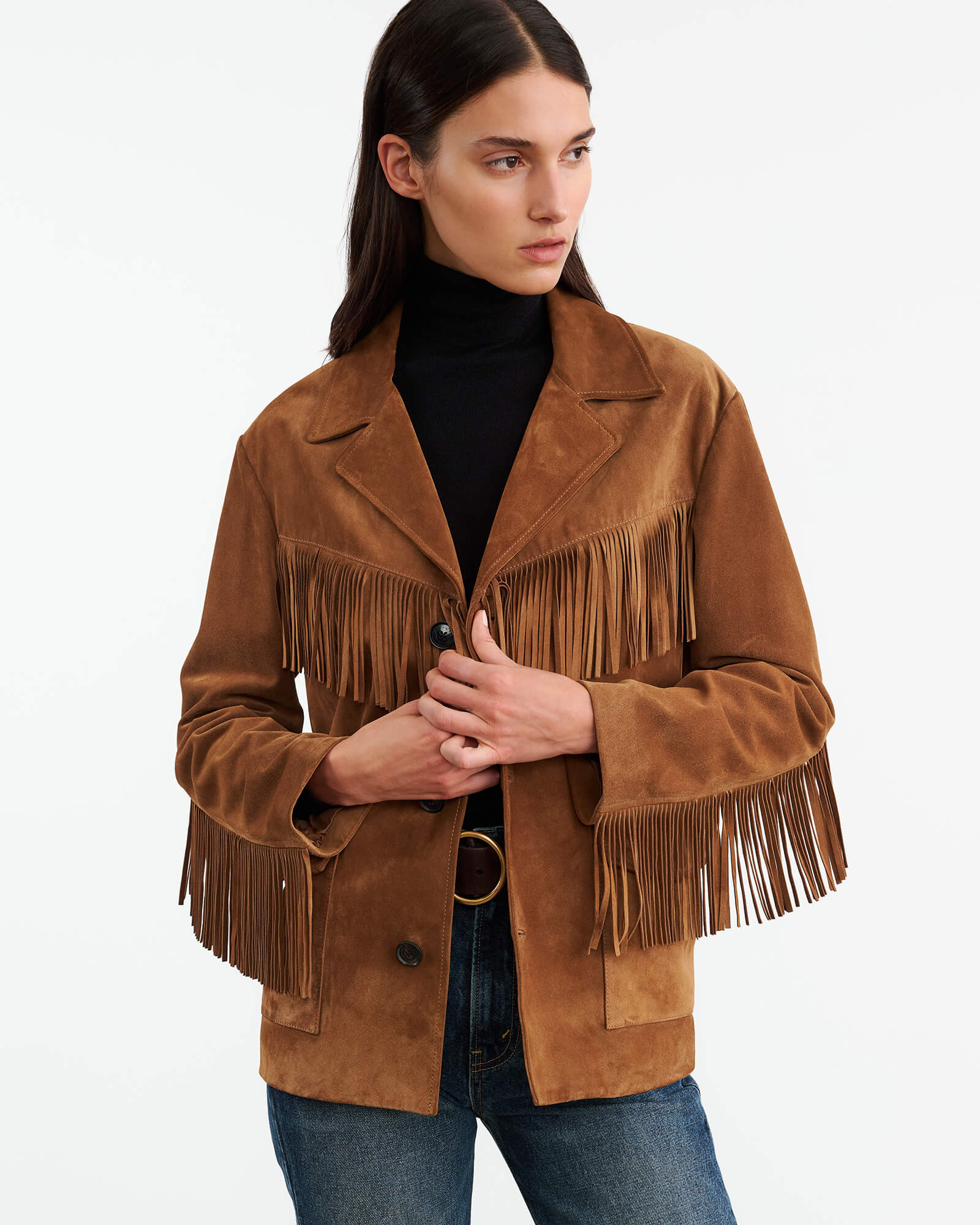 MAELLE SUEDE JACKET | Nili Lotan