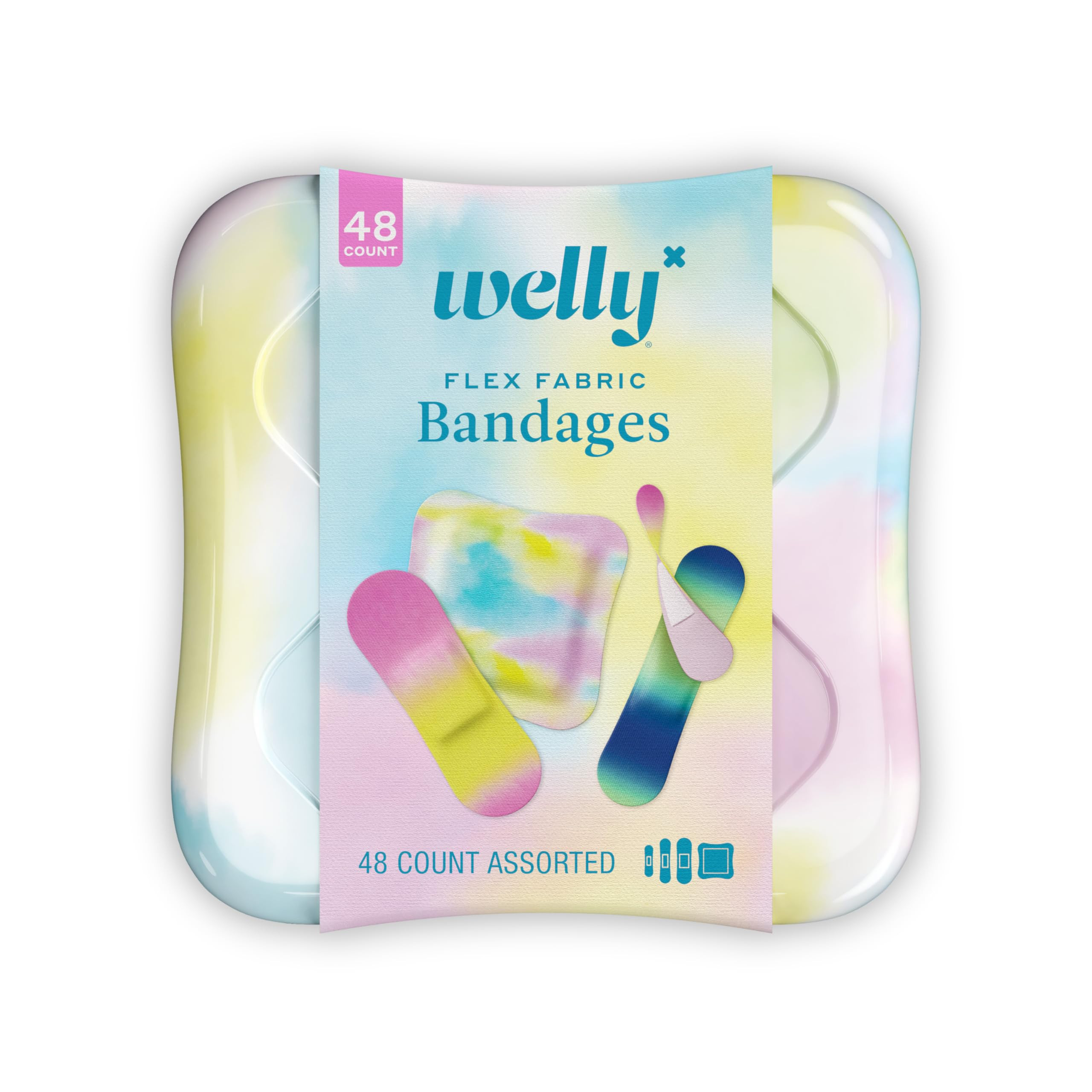 Welly Bandages | Adhesive Flexible Fabric Bravery Badges | Assorted Shapes for Minor Cuts, Scrape... | Amazon (US)