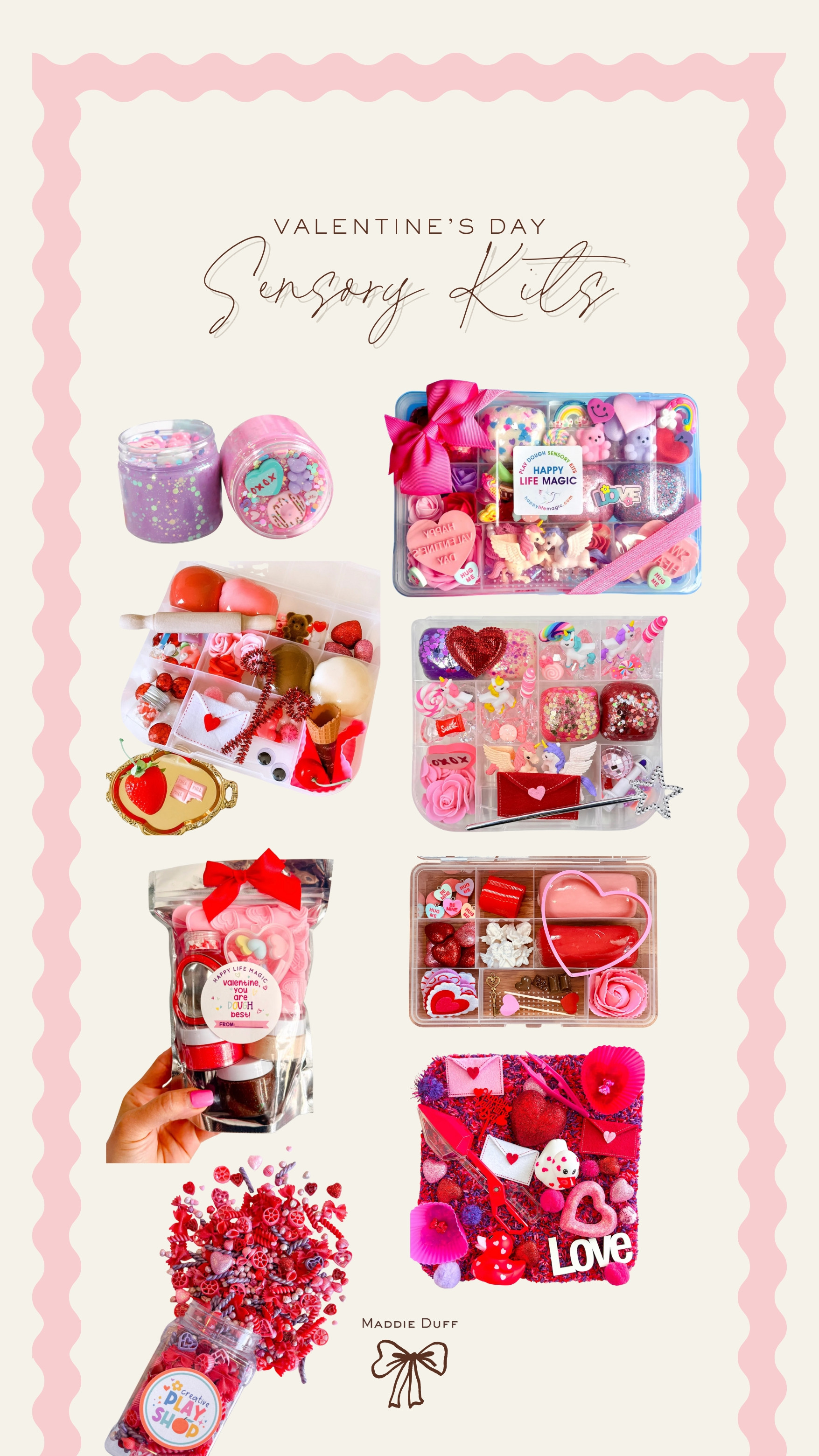 Sensory kits are always such a fun idea, I love these valentine's day themed ones!

kids activities, toddler activities, valentines day activities for kids  

 #LTKSeasonal #LTKKids