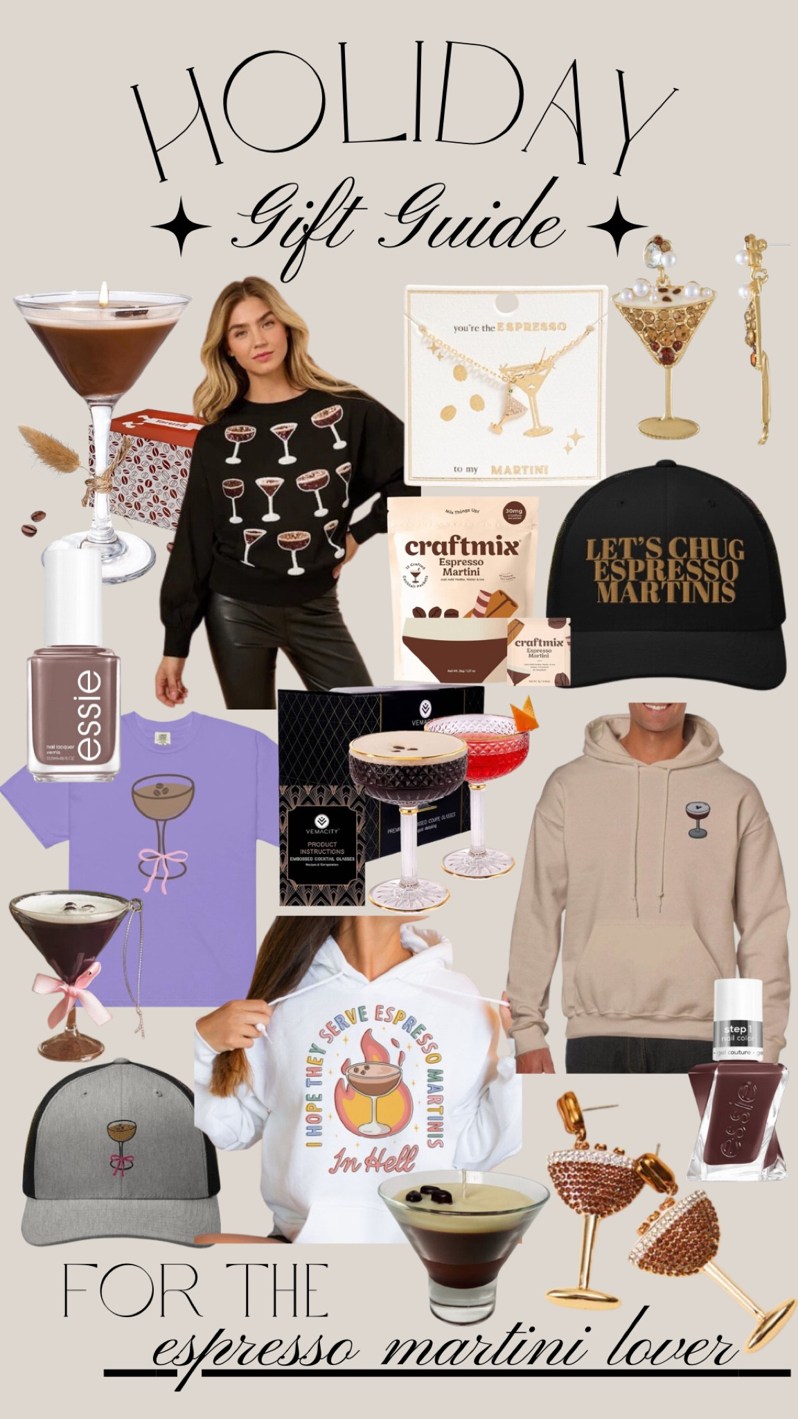 Christmas Gift Guide - for the espresso martini lover! 

#LTKFindsUnder50 #LTKGiftGuide #LTKHome