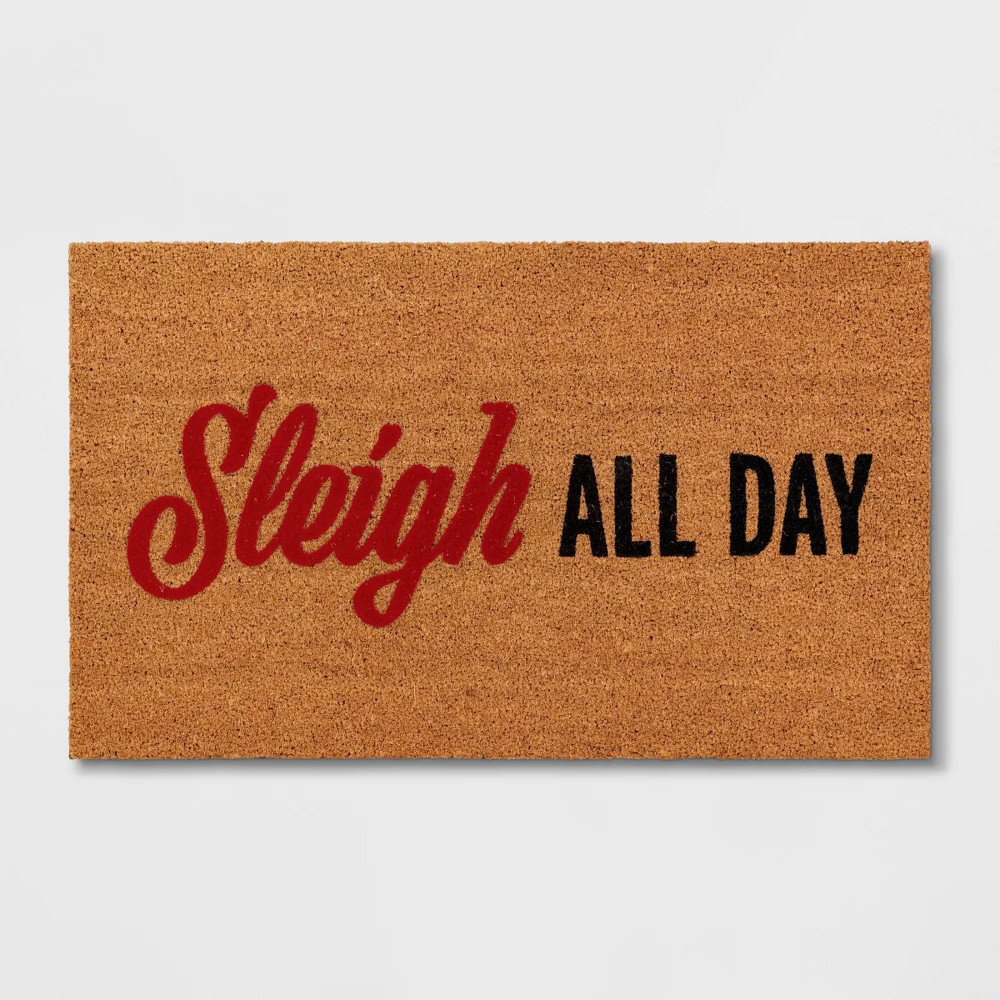 Sleigh All Day Doormat - Threshold | Target