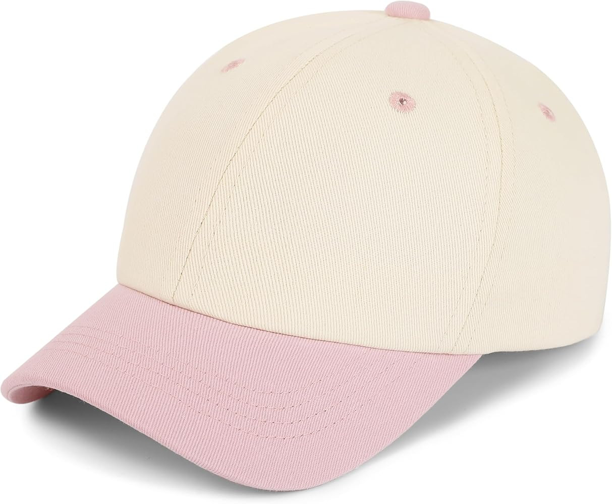 Baby Baesball Hat Toddler Baseball Cap Colorblock Cotton Girl Boy Sun Hats Infant Adjustable Size... | Amazon (US)