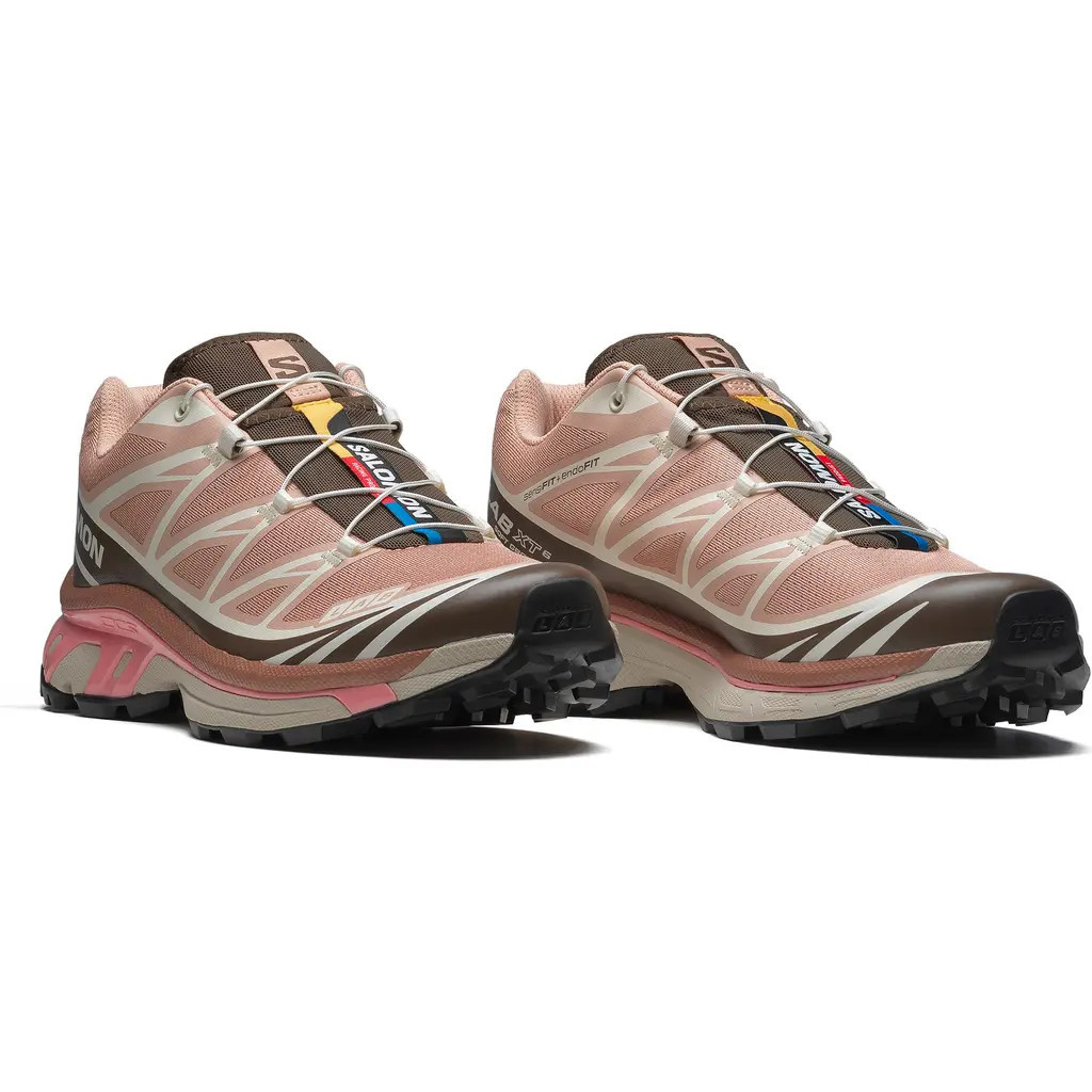 Salomon Gender Inclusive XT-6 Sneaker in Mahogany Rose at Nordstrom, Size 12.5 Women's | Nordstrom
